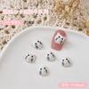 Novos Acessórios de Arte para Unhas Desenho Animado Bumbum de Porquinho Fofo Abraçando Urso Strass de Resina para Nail Art Decorações de Unhas Vestíveis DIY