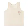 Transmisión en Vivo del Período de Desarrollo de Nuevas Ropa Interior para Niñas Verano Fina Primera Etapa Niñas de Primaria Sujetador Chaleco