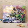 Atacado de Fábrica Pintura a Óleo Digital DIY Pintado à Mão Paisagem Floral Fênix Preenchimento Acrílico Decoração de Sala de Estar