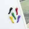 Atacado Amazon Criativo Pingente Único de Pimenta com Gotejamento de Óleo Pulseira Colar Acessórios de Joias para Headwear DIY