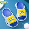 Pantuflas de Verano para Niños Bob Esponja Niños Interior Antideslizantes Suela Suave Dibujos Animados Niña Bebé para Padres e Hijos