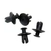 Piezas de automóvil 8mm clips de fijación de plástico, posicionadores de remache, tornillos de expansión de nylon para panel de puerta