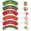 Nuevos Suministros de Decoración para Fiesta de Navidad Adornos de Panal Decoración de Ambiente de Mesa para Año Nuevo Soporte de Exhibición de Panal de Navidad