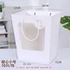 Dia do Professor Sacola Dobrável Celebridade da Internet Bolsa Janela Buquê Sacola de Presente Sacola de Papel Bolsa Tote com Janela Transparente Florais Estoque Atacado