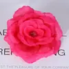 8CM Cabeça de Rosa Atacado Layout de Parede de Flores para Casamento Arranjo de Flores Verdes Adorno de Cabeça para Halloween Flor de Tecido de Seda Rosa