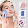 Mini Cepillo Facial Lavado de Dedos Silicona Suave Masajeador Removedor de Maquillaje Cepillo para Puntos Negros Instrumento Limpiador Facial Cepillo Limpiador Facial Portátil