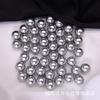 Zhenduo linho 616 cinza meio furo contas redondas contas de vidro imitação Shijia Pearl soltas contas diy jóias brincos de pino material acessórios
