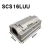 Caja Extensa de Eje Óptico Asiento de Rodamiento Deslizante Lineal Scs10 12 16 20 25 30 35 40 50 60Uu