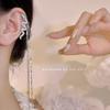 Exquisitos pendientes de mariposa con borla de hada de nicho, sin perforaciones, únicos, para mujer, venta al por mayor, 2023