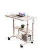 Mesita de noche Escritorio de computadora móvil Escritorio de estudio Escritorio para dormitorio en casa Dormitorio de estudiante Mesa simple elevable para persona perezosa