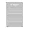 Calendário de Placa Magnética para Geladeira de Acrílico Transfronteiriço Quadro Branco Magnético Apagável para Mensagens Manuscritas Anotações Lembretes Planejador Semanal