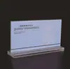 Placa em T, Porta-Cartão de Mesa Transparente, Placa de Mesa A5, Placa de Mesa em Acrílico, Display de Mesa Retrátil, Placa de Mesa em PS, Placa A4 para Venda Direta
