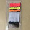 Flotador de Pesca para Aguas Poco Profundas Transparente con Flotador Tipo Paja Engrosado, Flotador de Estilo Recortado de Inserción Directa de Alta Sensibilidad