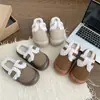 Pantuflas Cerradas Versátiles, Modernas y Cómodas para Mujer, Nuevas Pantuflas Cerradas Antideslizantes y Cálidas Otoño/Invierno 2025 para Mujer