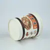 Taza Desechable de Papel para Oden Comercial Engrosada Antifugas Aceite Picante Caliente Brochetas Bolas Taza de Empaque