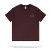 Camiseta Masculina de Verão com Estampa de Coração Batendo Casual Manga Curta Solta Gola Redonda Tops do Mesmo Estilo para Homens e Mulheres Casais Ins