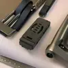 Tornillo K-Sheath Clip de Cintura Accesorios Kydex Herramienta para Exteriores Set de Herramientas K-Sheath Clip Equipo Supervivencia Naturaleza Portátil
