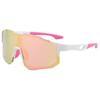 Nuevas gafas de sol deportivas europeas y americanas para montar en bicicleta, modernas gafas de sol coloridas para exteriores para hombres y mujeres, gafas de moda recubiertas