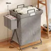 Cesto para ropa sucia, Cesto para guardar ropa sucia, Cesto para ropa sucia, Cesto de lavandería para baño, Ropa de almacenamiento plegable para el hogar