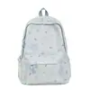 Nueva Mochila Estilo Coreano Ins de Dibujos Animados con Estrellas para Mujer, Gran Capacidad, Ligera, Bolso Escolar para Estudiantes, Mochila Casual de Viaje