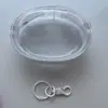 Punto Transparente Cable de Datos Bolsa de Cosméticos Cargador Almacenamiento Bolsa Pequeña Portátil Caja de Almacenamiento para Auriculares Portátil Organización