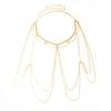 Accesorios de Vestido de Lujo Ligero Europeo y Americano Cadena de Hombro con Borlas Moda Combinable Cadena Corporal Nicho Alta Gama Collar Elegante Mujer