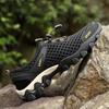 Zapatos para vadeo al aire libre Primavera y Verano 2025 Zapatos de malla para hombre Transpirables Deportivos Antideslizantes Casuales Senderismo al por mayor Zapatos para hombre Rastreo de ríos