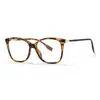 Gafas de Moda de Venta Caliente Europeas y Americanas con Montura TR90 Ojo de Gato Transfronterizo para Mujer con Lentes Anti Luz Azul Bisagras de Resorte de Comercio Exterior 27069