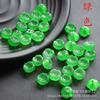 Morganita rosa curry azul amarelo 11mm jade botão de flor de osmanthus pulseira colar brincos acessórios DIY