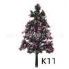 Árbol pequeño de modelo de simulación directo de fábrica, micro paisajismo, modelo de mesa de arena para construcción hecho a mano, material de árbol terminado