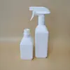 Botella Pulverizadora para Dilución de Limpiador de 300ml Botella Pulverizadora para Limpieza de Hogar Botella Pulverizadora Cuadrada Botella Pulverizadora para Desinfectante de Alcohol de 500ml