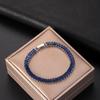 Yinglin Jewelry Pulsera de Circonita de Colores 2.5*5mm Transfronteriza Venta al por Mayor Pulsera de Tenis de Moda Tendencia para Hombres y Mujeres