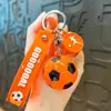 Lindo Llavero Colgante de Muñeco de Fútbol Encanto para Bolso Llavero de Coche Accesorio Máquina de Garra Regalo Pequeño Venta al por Mayor