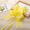 49 flores de tirón suministros para celebración de bodas cinta de lazo caja de regalo de boda empaque decoración de coche de boda tirador de manija de puerta flores de tirón al por mayor