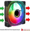 Ventoinha para gabinete de computador desktop Prism 2ª geração 12cm ARGB PWM cor mágica controle de temperatura ventoinha grande volume de ar silenciosa