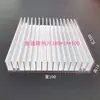 Dissipador de Calor de Alumínio com Dentes Finos Largura 80 100 120 160 200mm Radiador de Placa de Circuito de Alta Potência