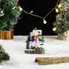 Decorações de Natal Novas Transfronteiriças Casa Luminosa com Música Elétrica Luzes LED Iglu Enfeites de Natal Presentes