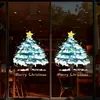 Adereços de Decoração de Natal Adesivos de Janela 2026 Nova Decoração Eletrostática para Janela de Layout de Cena de Loja de Shopping
