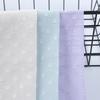 Tecido Chiffon Flor Cortada Ponto de Futebol Tecido de Poliéster Jacquard de Bolinhas Estilo Fresco Tecido Decorativo para Vestido Feminino