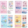Amazon Sanrio Pegatinas 3D en Relieve Decoraciones Lindas de Dibujos Animados para Diarios Infantiles Bricolaje