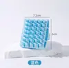 Escova massageadora de silicone para shampoo e couro cabeludo, para uso molhado e seco, com design oco, fácil de limpar, ferramenta de lavagem de cabelo para atacado