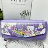 Estuche para Lápices Kuromi Estilo Japonés de Alta Calidad Stitch Dibujos Animados Caja de Papelería de Doble Capa Estuche para Lápices de Niños Papelería para Lápices Estuche para Lápices