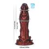 Comercio exterior multiespecificación silicona líquida alienígena pene simulación forma tapón anal dildo productos femeninos al por mayor