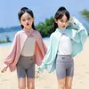 Ropa Nueva de Protección Solar para Niños 2026, Capa Fina Transpirable para Niñas, Chaqueta de Verano para la Piel, Abrigo para Aire Acondicionado