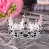 Ventas Directas de Fábrica Transfronterizas Corona Tiara Decoración de Pastel de Cumpleaños Adornos de Ramo Tiara Nupcial Vestido de Cumpleaños de Reina