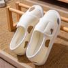 2025 Nuevas Pantuflas de Maternidad Delgadas de Verano con Suelas Gruesas Suaves, Pantuflas de Casa Antideslizantes para Mujeres Postparto, Otoño e Invierno