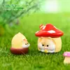 Nuevo pino ratón micro paisajismo jardinería DIY paisajismo decoración accesorios linda ardilla pequeña escritorio adornos de resina