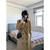Nuevo Estilo Otoño e Invierno 2026 Abrigo de Lana para Mujeres Petites, Abrigo de Lana Grueso de Moda Estilo Coreano para Mujeres Este Año