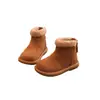 Botas de Algodón para Niñas Invierno 2026 Nuevo Modelo Botas de Nieve para Niños con Forro de Lana Botas Calientes Peludas Botas Cortas para Niñas Venta al por Mayor