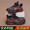 Zapatillas de correr para niños, zapatillas deportivas infantiles de suela blanda, zapatillas de baloncesto de moda para primavera/otoño, zapatos casuales transpirables y antideslizantes para niños